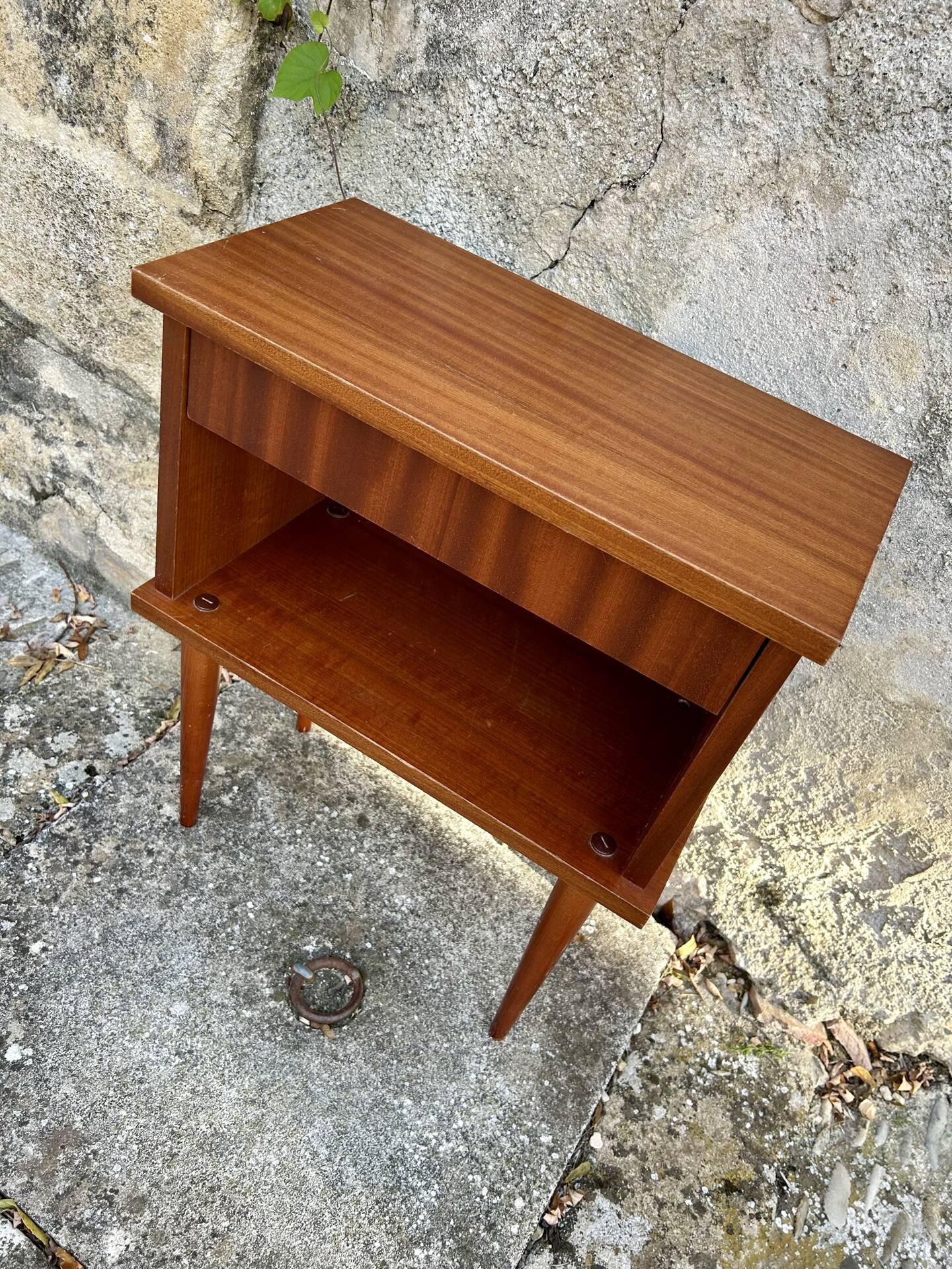 Melamine bedside table