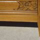 Large oak bedside cabinet