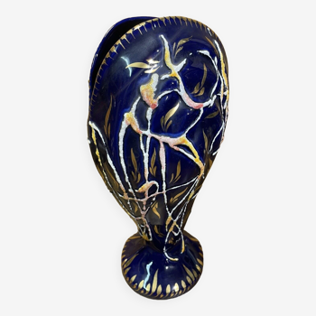 Vase old 60', 70', shell shape, " alamar ", marseille