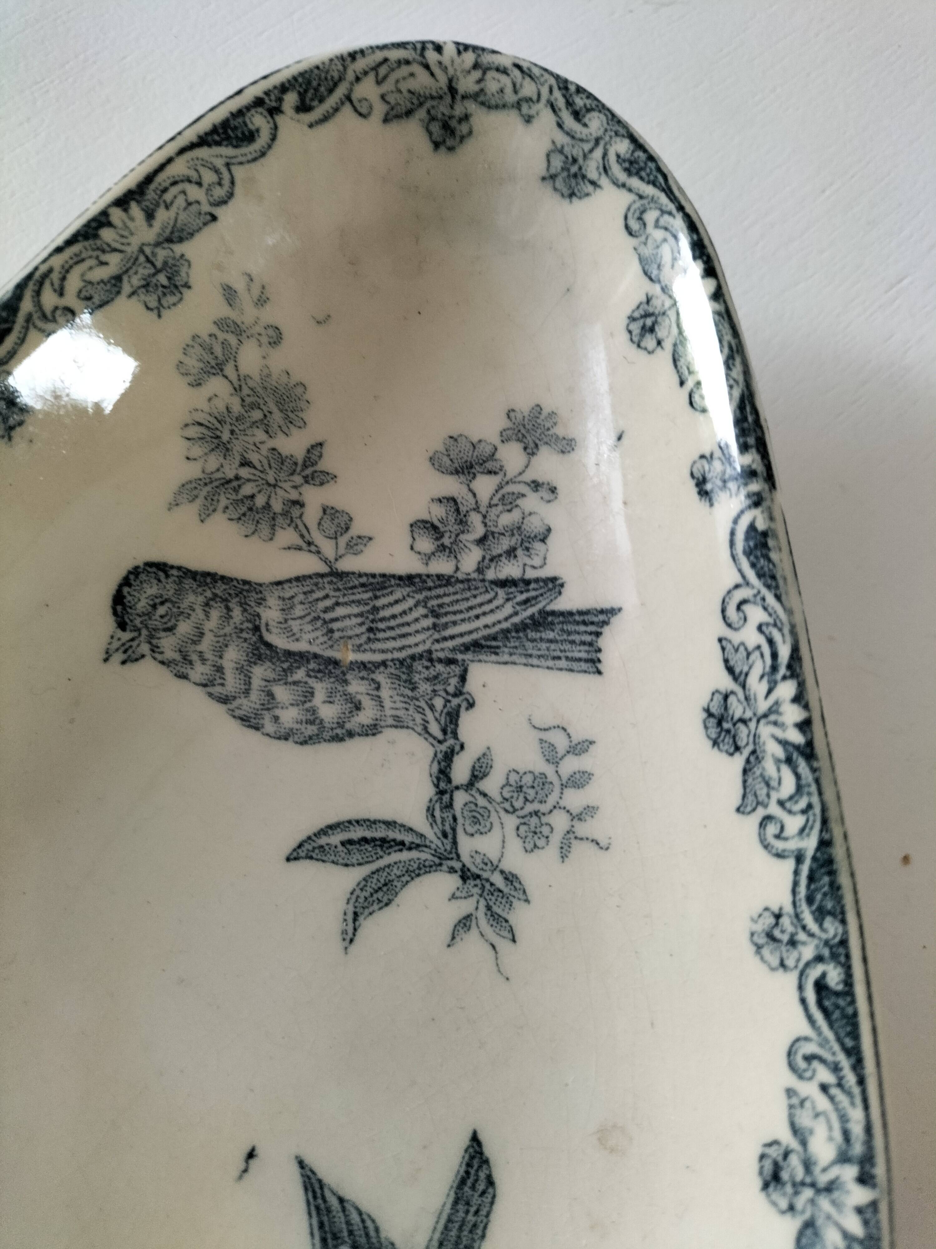 Set of 4 ancient iron lands – naturalistic decorations – around 1890-1910