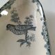 Set of 4 ancient iron lands – naturalistic decorations – around 1890-1910