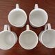 Moka cups in porcelain from Manufacture Royale (Limoges)