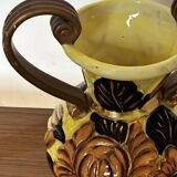 Medici vase in Vallauris ceramic, signed JTF