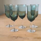 Lot de 5 verres à liqueurs