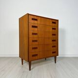 1960s Vintage Minimalistic Mid-Century Danish Teak Dresser