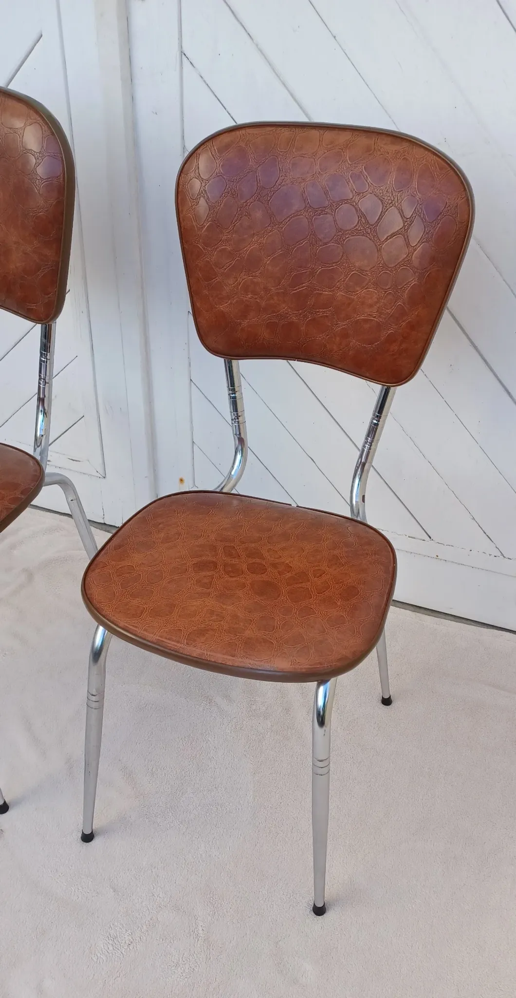 Pair of vintage Confort-Lux chairs
