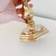 Vintage brass candle holder