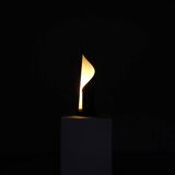 Metal table lamp by Stilnovo, Italy, 1970s.