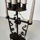 Wrought Iron Candelabrum with Six Lights, French Work, circa 1950