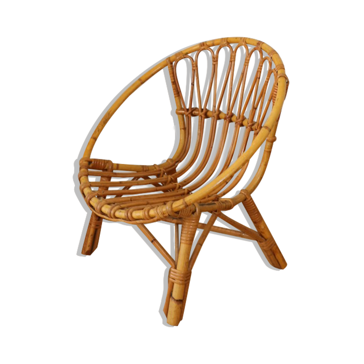 Fauteuil rotin enfant 240mm