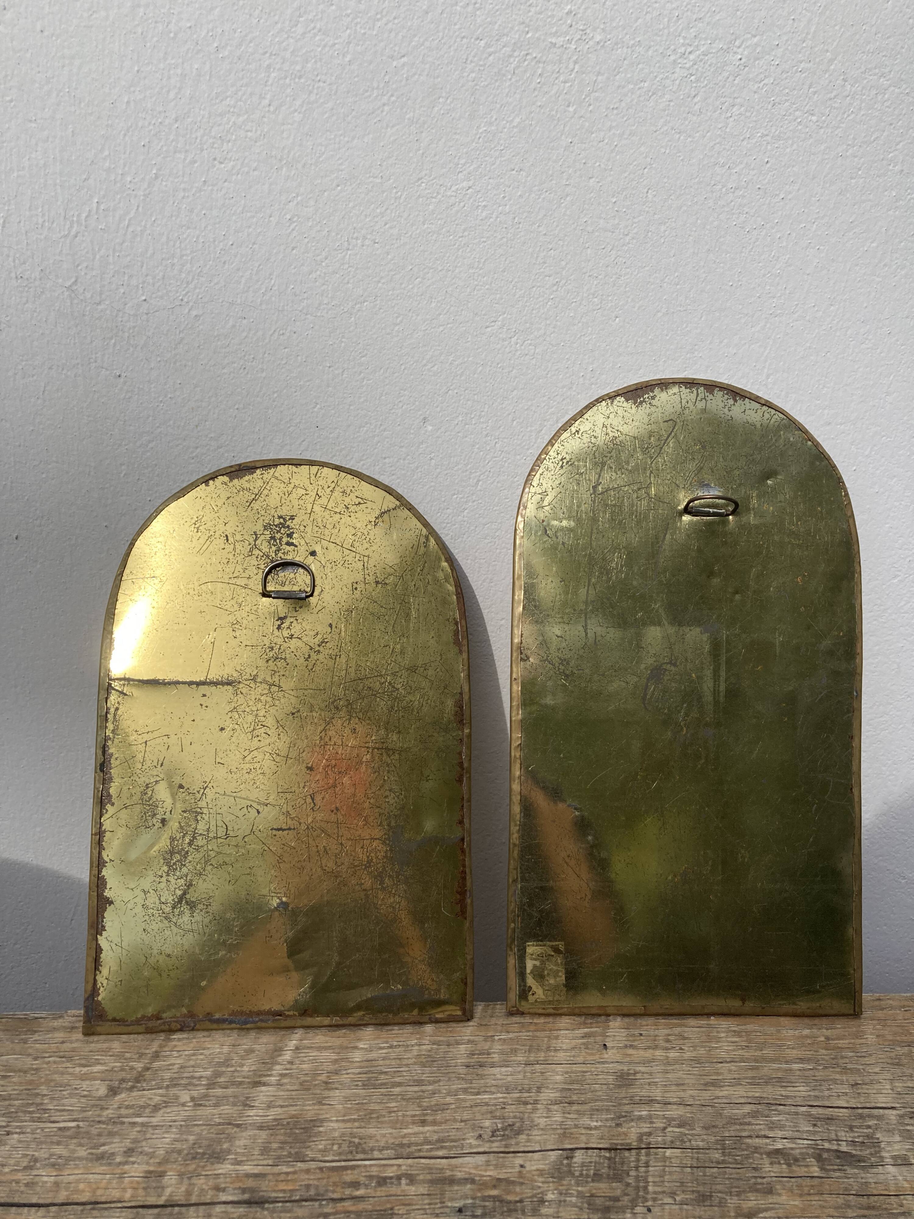 Ethnic Mirror Duo Ancient Golden - Middle Eastern Ice