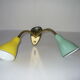 Double wall lamp from the 50s