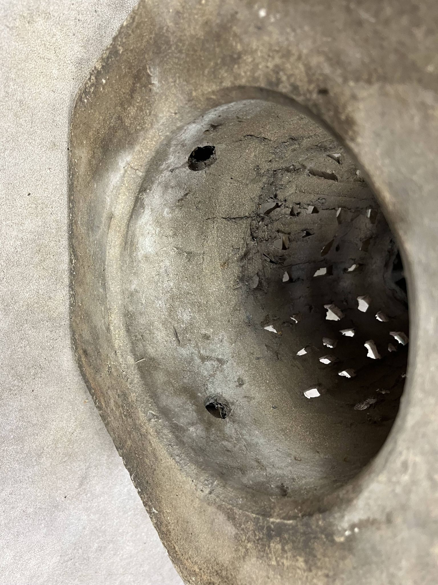 Chinese glazed stoneware stand