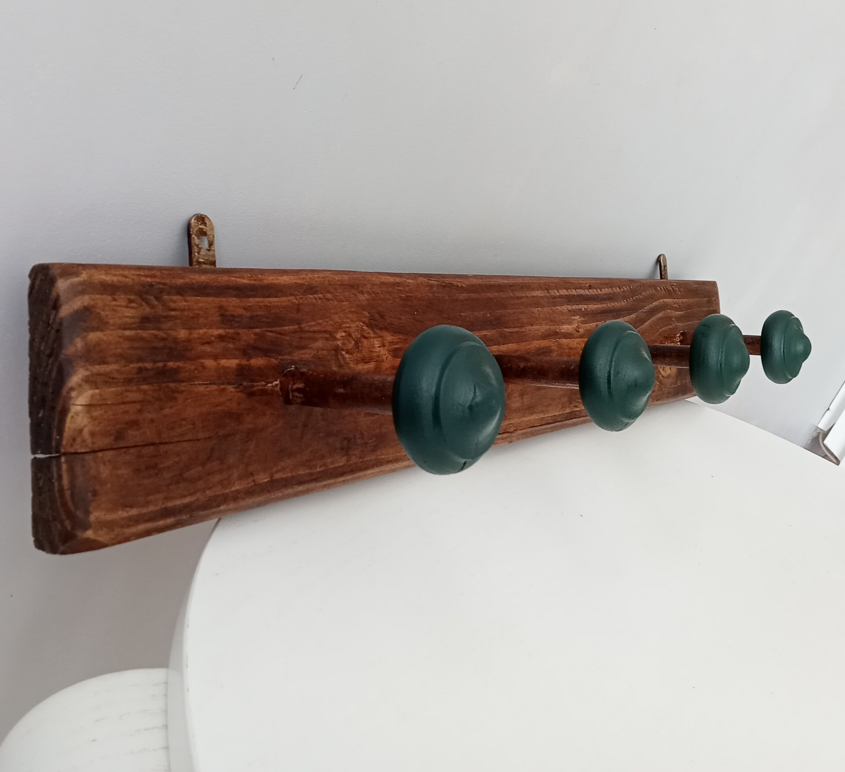 Vintage wall coat rack 40s/50s