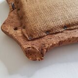 Rectangular mirror, cork frame, 60/70