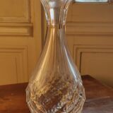 Carved crystal decanter 19th century