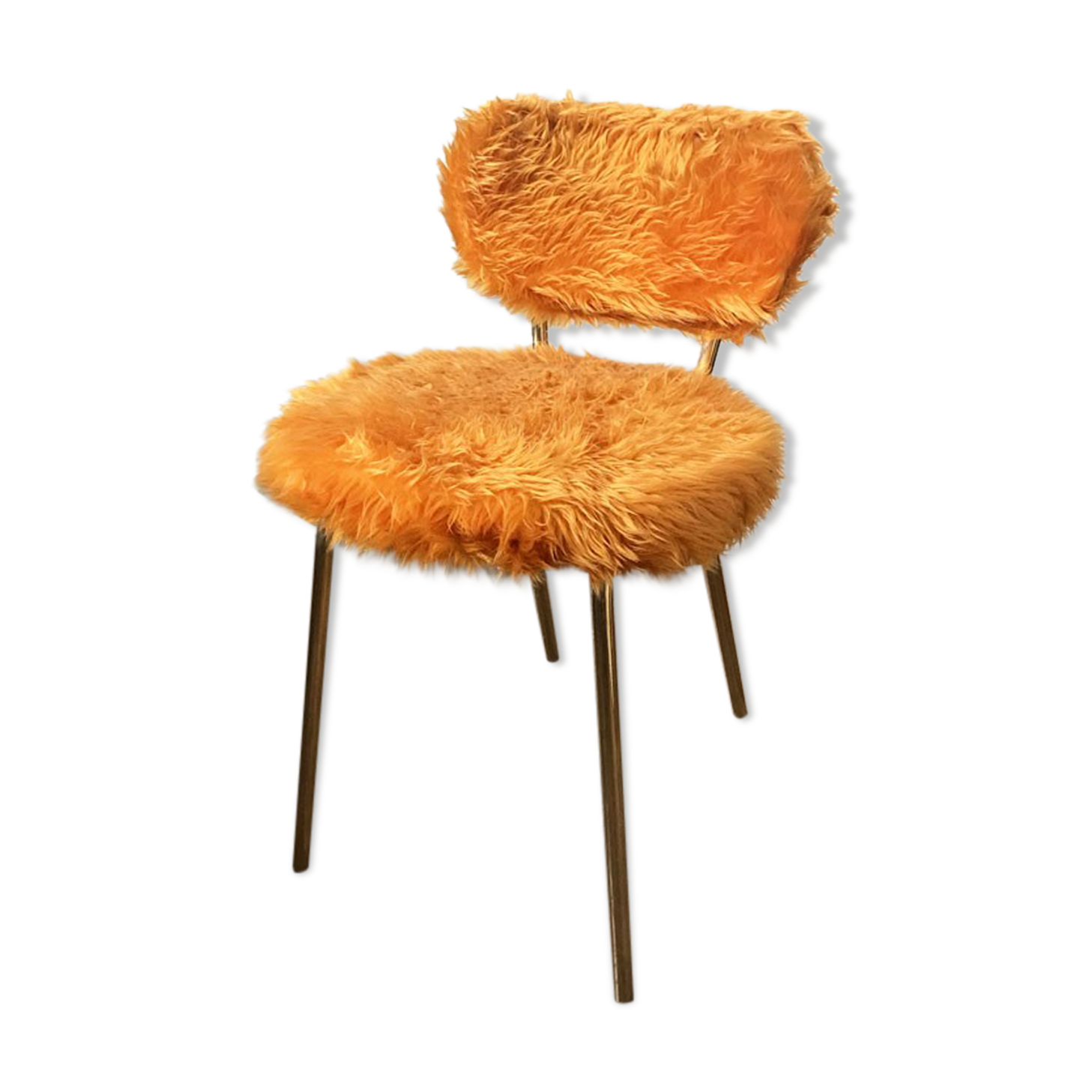 Orange 70s chair