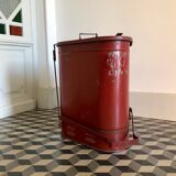 Metal firefighter's bin