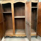 Regency style storage cabinet in solid walnut 20th century