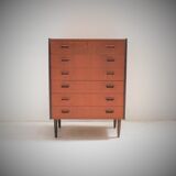 Vintage scandinavian teak ragpicker