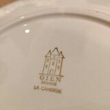 Assiettes Gien La Canebière