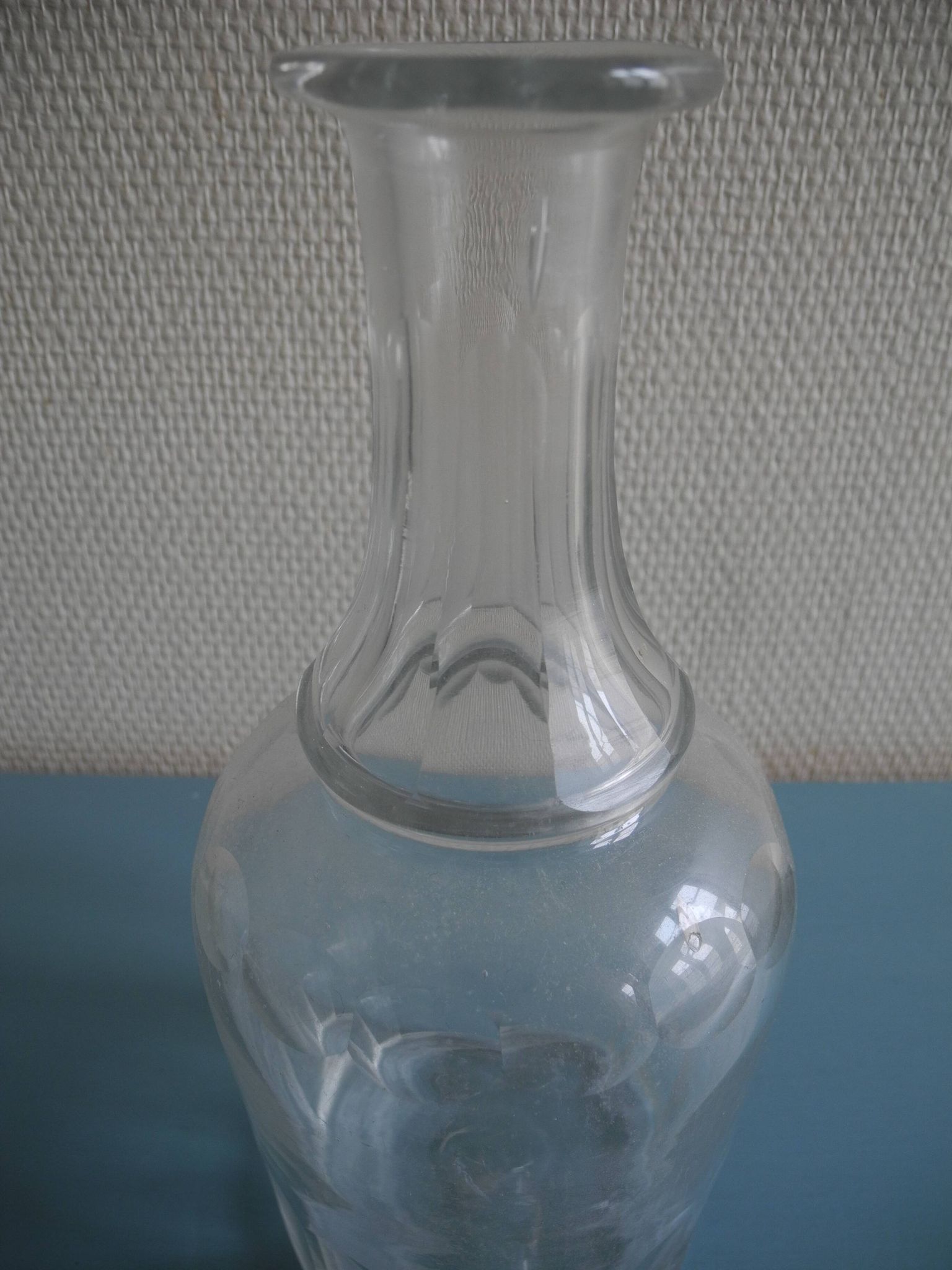 old blown glass wine carafe old blown glass wine carafe