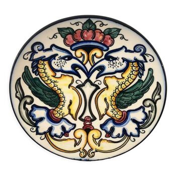 Decorative ceramic plate Pascual Zorrilla