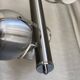 Chrome metal eye ball lustre Space Age