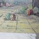 Marine painting, oil painting, signed BONEN