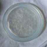 3 Blue Blue Pressed Pressed Molded Glass Bottle Bottom