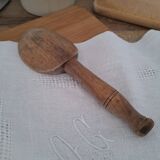 Vintage wooden butter spoon