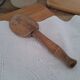 Vintage wooden butter spoon
