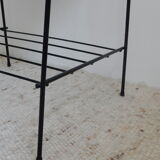 Wood and metal auxiliary furniture