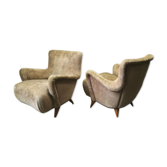 Pair of armchairs by Charles Ramos