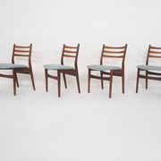 Lot de 4 chaises de salle à manger par Topform, Pays-Bas 1960