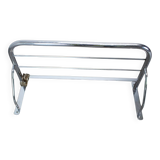 Porte-manteau mural chromé Bauhaus des années 1930