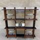 Scandinavian Wall/Ceiling Lamp Blackened Wood And Perpex 1960
