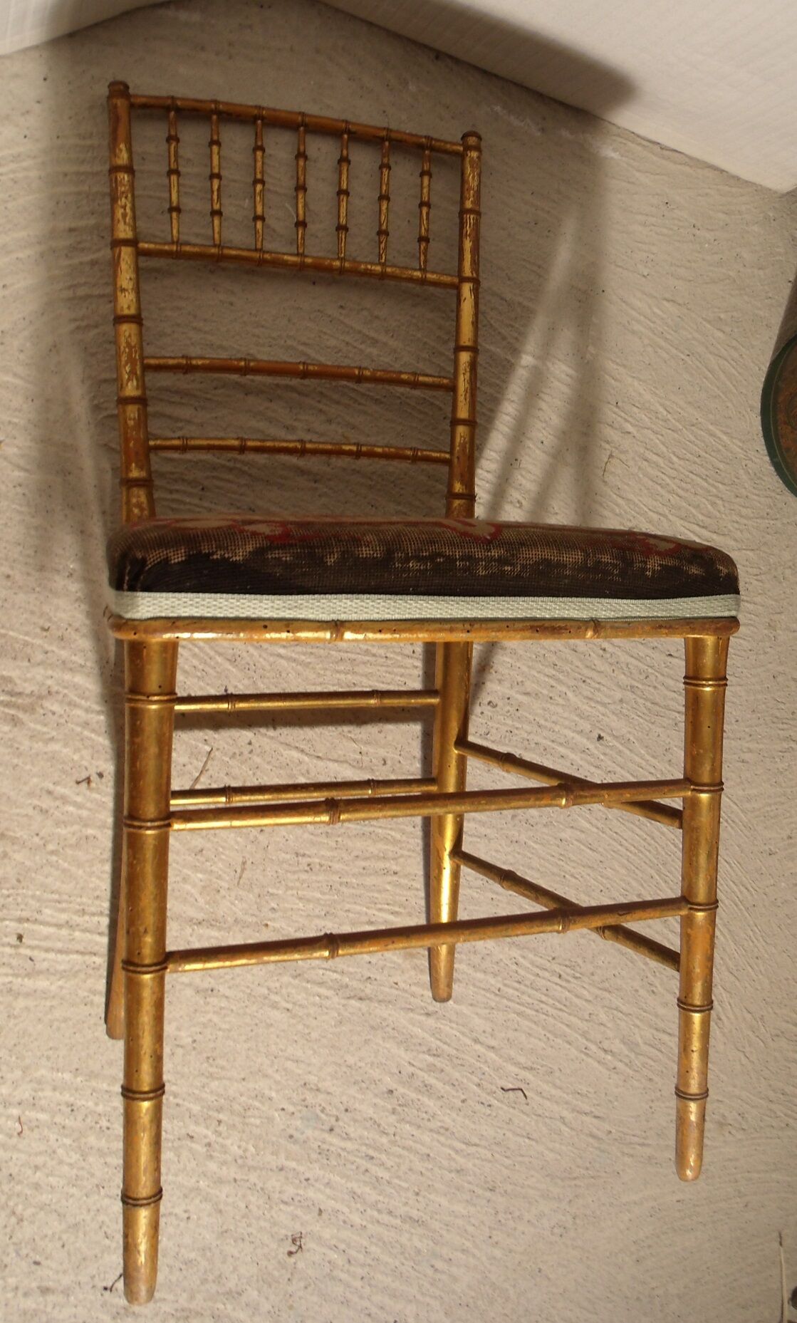 Napoleon III golden chair