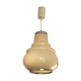 Suspension globe opaline cream