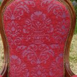Restored Voltaire armchair