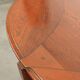 In good condition elegant oval Art Nouveau design coffee table