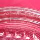Glass bowl for table leg