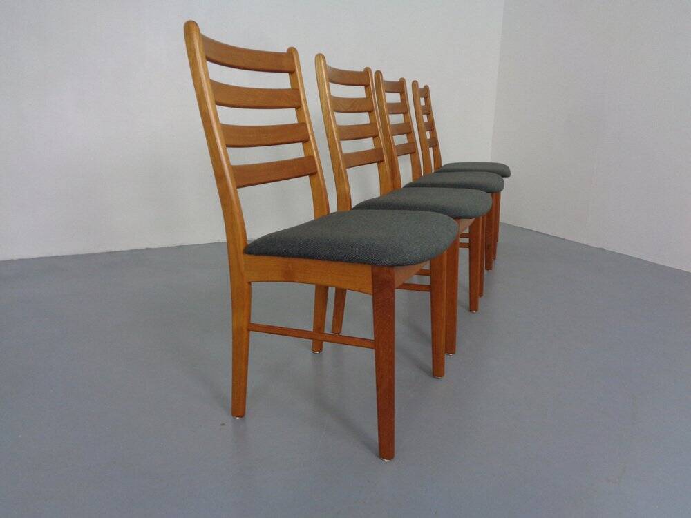 Danish Teak Dining Chairs by Korup Stolefabrik, 1970s, Set of 4