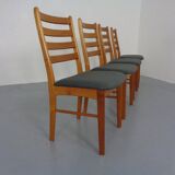 Danish Teak Dining Chairs by Korup Stolefabrik, 1970s, Set of 4