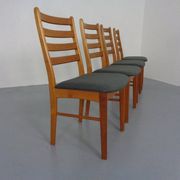 Danish Teak Dining Chairs by Korup Stolefabrik, 1970s, Set of 4