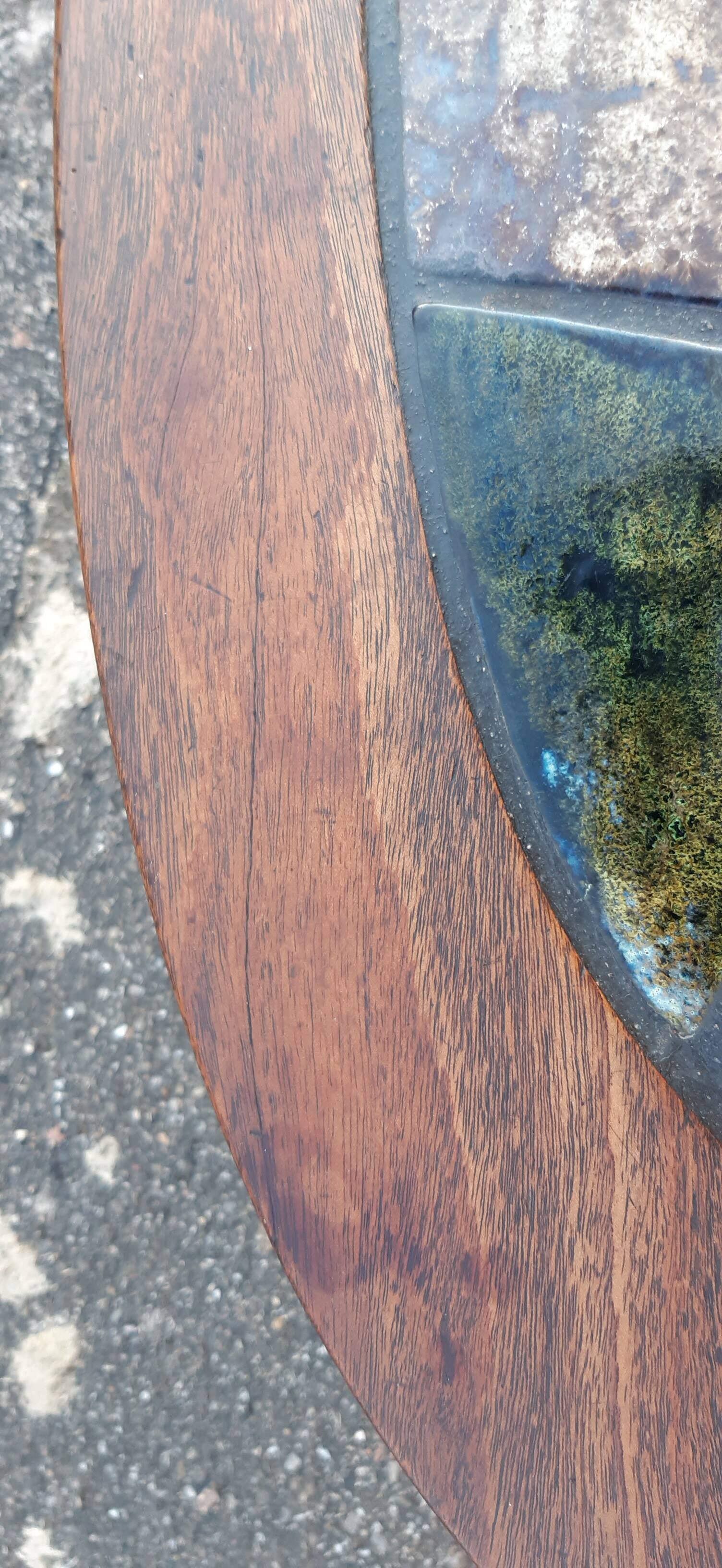 Brutalist coffee table from the 1970s.