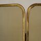 Vintage brass chimney firewall