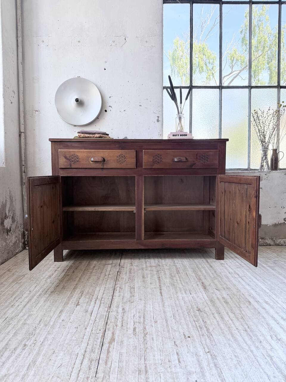 Jam cupboard, popular Savoyard art, 1950s.