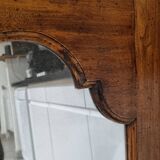 Large wooden mirror
