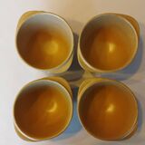 4 ear bowls in Sarreguemines sandstone